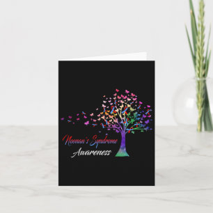 Tree Ribbon Noonan's Syndrome Awareness Card