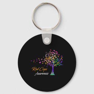 Tree Ribbon Rsd Crps Awareness  Keychain