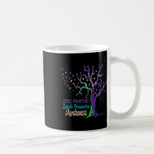 Tree Ribbon Still Fighting Suicide Prevention Awar Coffee Mug