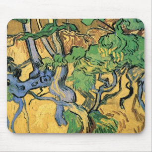 Tree Roots and Trunks by Vincent van Gogh Mouse Pad