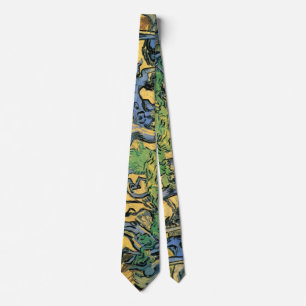 Tree Roots and Trunks by Vincent van Gogh Tie