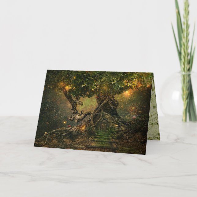 tree scape card (Front)