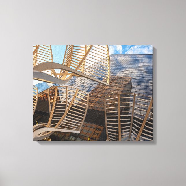 Tree Sculptures  Canvas Print (Front)