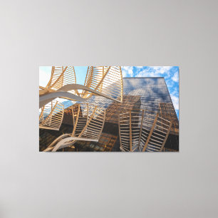 Tree Sculptures  Canvas Print