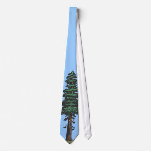 tree sequoia tie