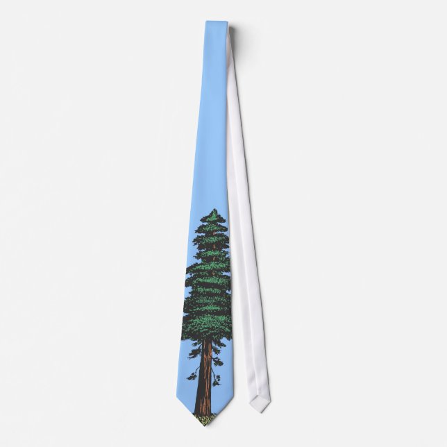 tree sequoia tie (Front)