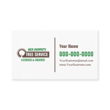 Tree Service Business Card