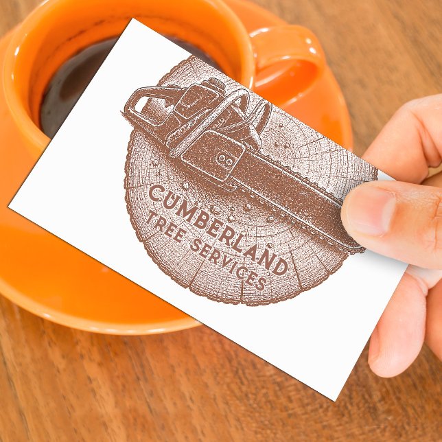 Tree Service Business Card Template (Creator Uploaded)