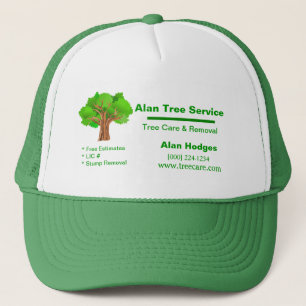 Tree Service Business  Trucker Hat