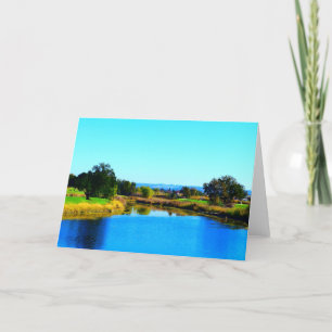 "Tree Shadows At Lincoln #2" Greeting Card