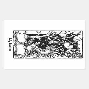 Tree Shield Hourglass Sticker