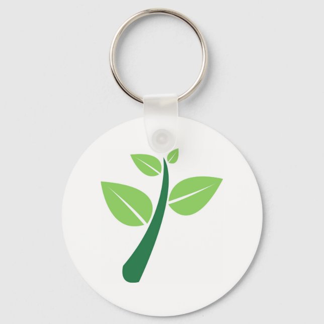 tree  sign keychain (Front)