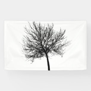 Tree Silhouette Banner