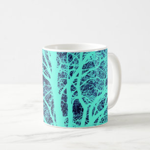 Tree silhouette coffee mug