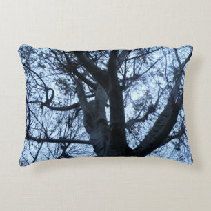 Tree Silhouette Photograph Pillow