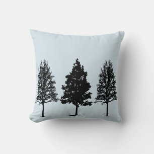 Tree Silhouette Pillow