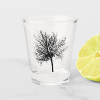 Tree Silhouette Shot Glass