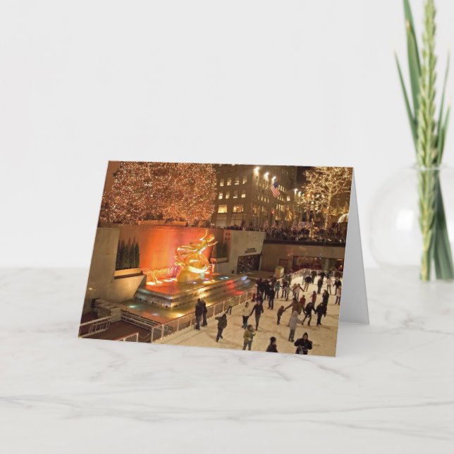 Tree Skaters Holiday Card (Front)