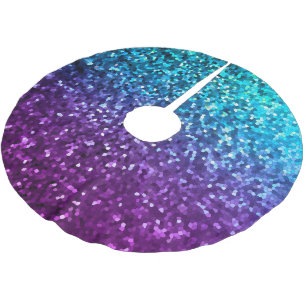 Tree Skirt Mosaic Sparkley Texture