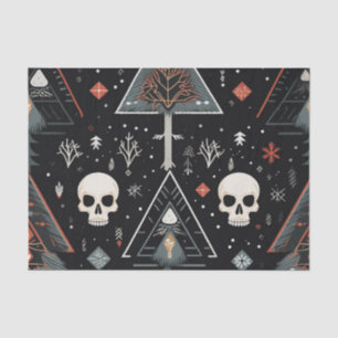  Tree & Skull Gift Tissue Tissue Paper