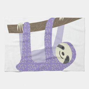 Tree Sloth Kitchen Towel