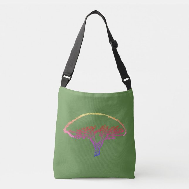 Tree, Socotra Dragon Tree Drawing Tote (Front)