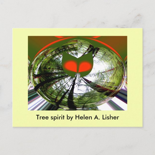 Tree spirit postcard (Front)