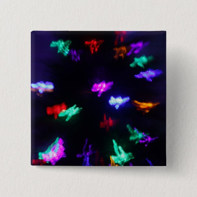 Tree Spirits 2 Inch Square Button (Front)