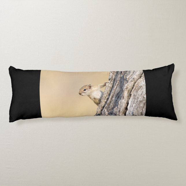 Tree squirrel body pillow (Back)