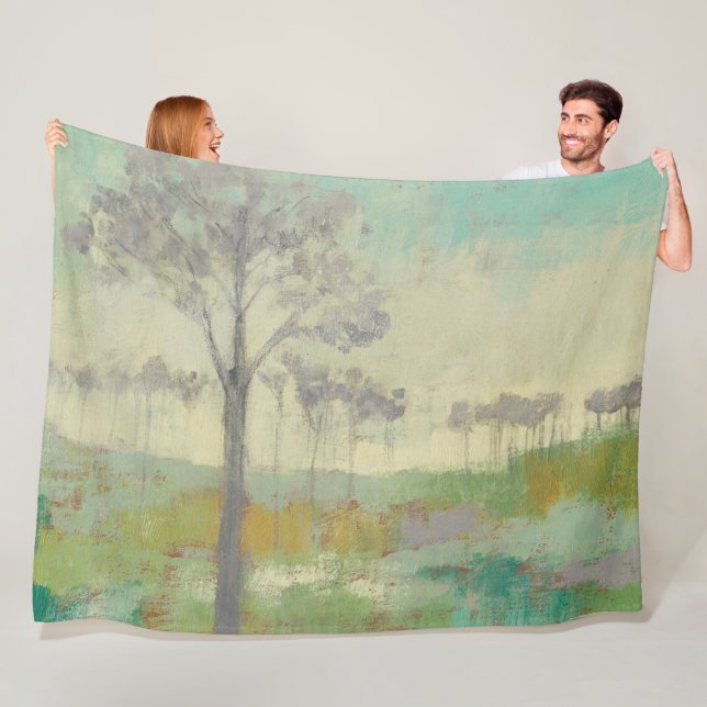 Tree Stand Fleece Blanket (In Situ)
