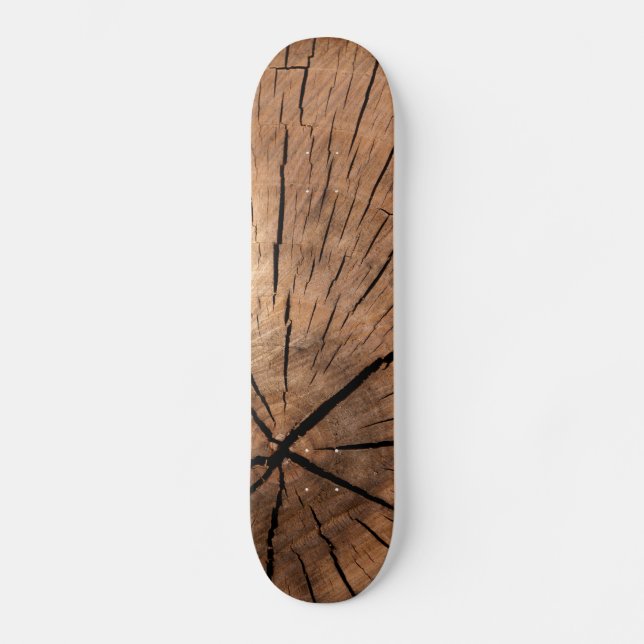 Tree Stump Texture Skateboard (Front)