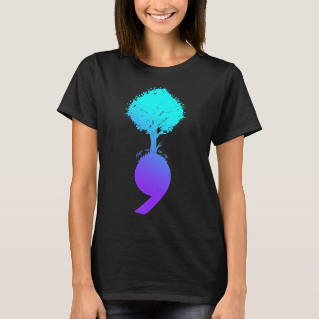 Tree Suicide Prevention Awareness  T-Shirt (Front)
