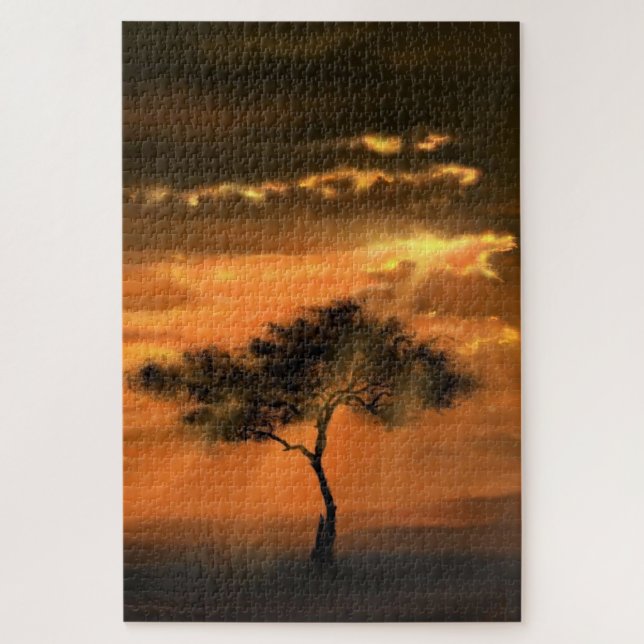 Tree Sunlight  Puzzle (Vertical)