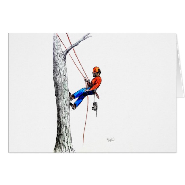 Tree Surgeon Arborist (Devant horizontal)