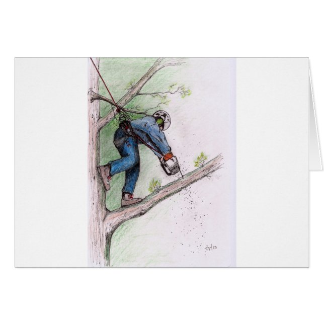 Tree Surgeon Arborist (Devant horizontal)