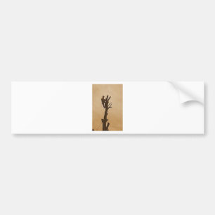 Tree Surgeon Arborist at work present Bumper Sticker