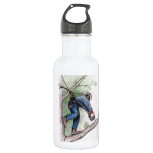 Tree Surgeon Arborist Lumberjack 532 Ml Water Bottle
