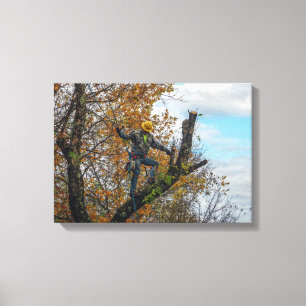 Tree Surgeon Canvas Print