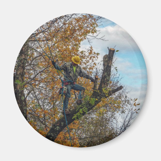 Tree Surgeon Magnet (Front)