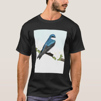 Tree Swallow Bird Bird Birdwatcher Birder Biologis T-Shirt