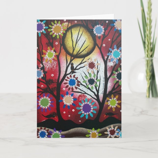 Tree Talk_By Lori Everett_ Day Of The Dead,DOD Card (Front)