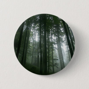 Tree Tall Pines 2 Inch Round Button