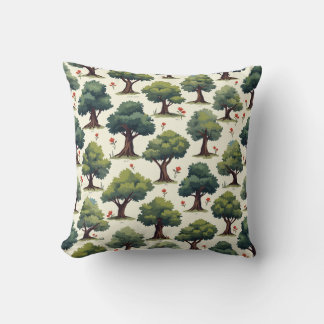 Tree Throw Pillow