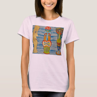 "Tree Tikis Cuz"  Womens T-shirt