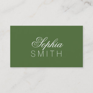 Tree Top - Enter your name Business Card