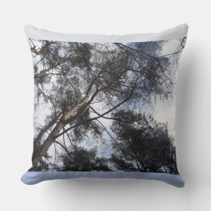 Tree Tops Throw Pillow