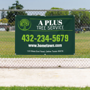 Tree Trimming Service Banner