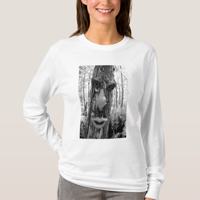 Tree troll on a Big Cypress tree. T-Shirt (Front)