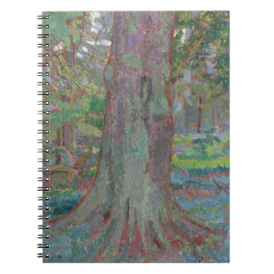 Tree Trunk, 1916 (oil on canvas) Notebook