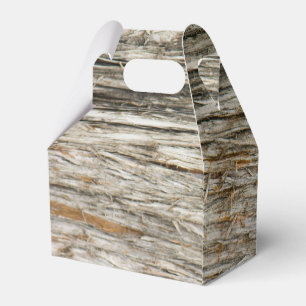 Tree trunk favor box